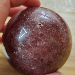 Strawberry Quartz Sphere